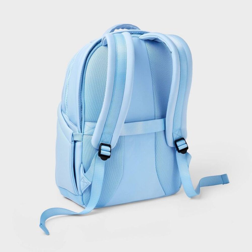 14L Faux Neoprene Backpack - All In Motion Blue - Picture 2 of 4